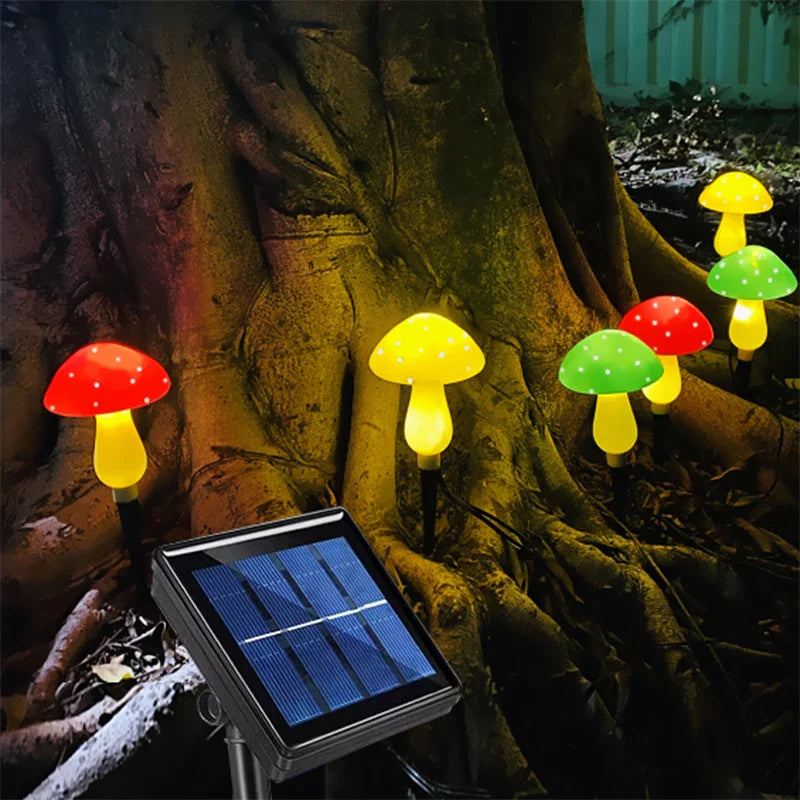 Outdoor Mushroom Lamps