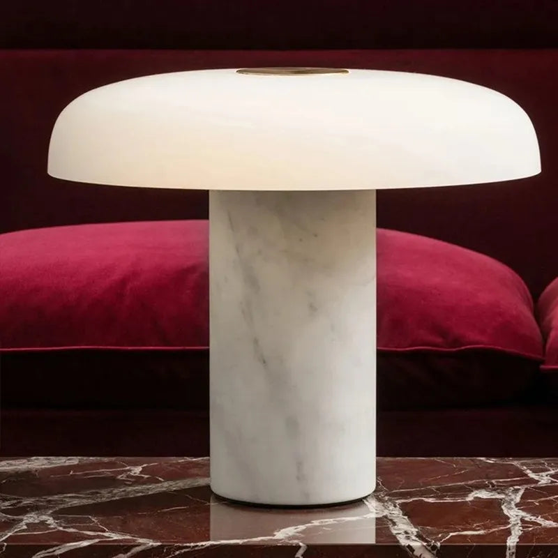 Marble Mushroom Lamps Collection