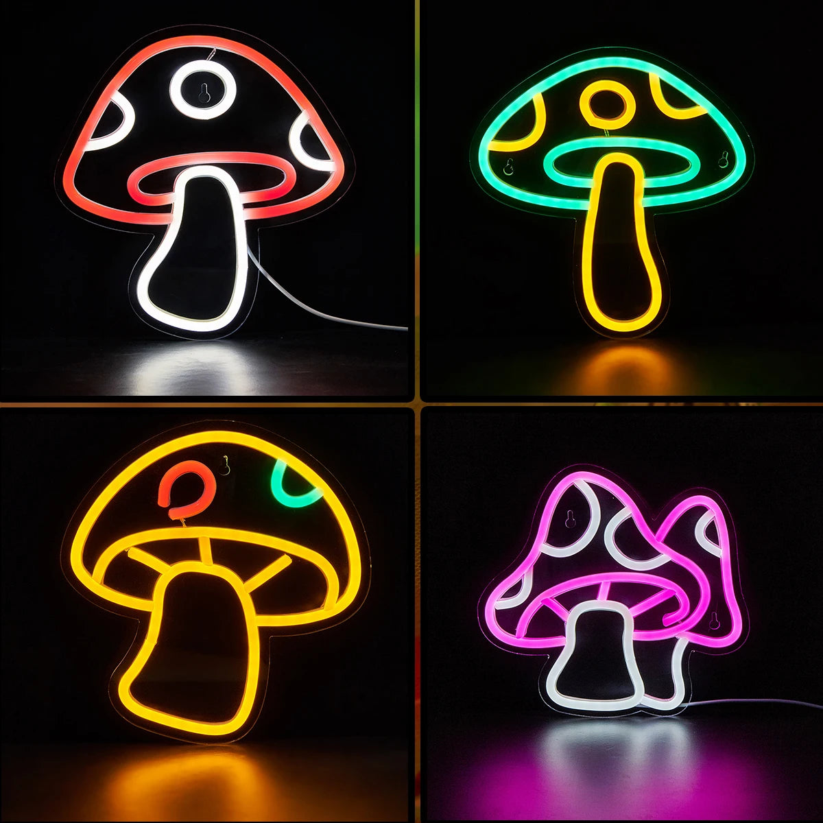 Luminous Fungi LED "Neon" Signs