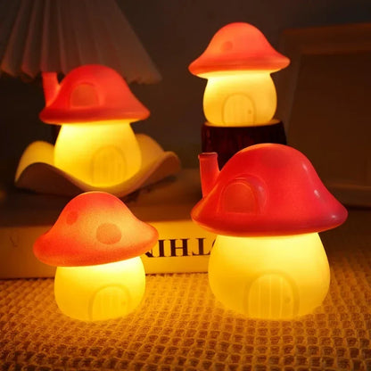 Mushroom House Nightlight