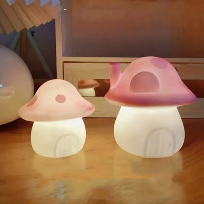 Mushroom House Nightlight